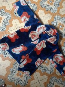 Cozy Printed Plush Nightsuit