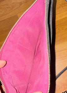 Authentic Coach Black Leather Crossbody Bag