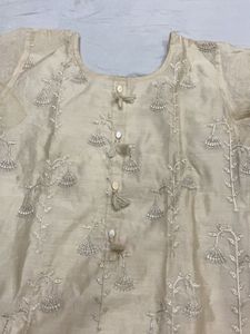 Elegant Embroidered Kurta