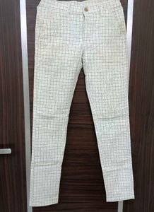 Checked Casual Trousers
