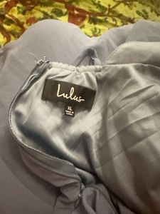 Lulu's Mythical Kind of Love Slate Blue Maxi Dress