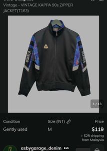 PRICE DROP🔻💎Original Kappa Track Jacket