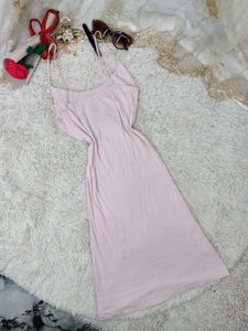 Light Pink Spaghetti Strap Dress