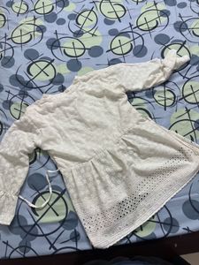White Chikankari Kurta