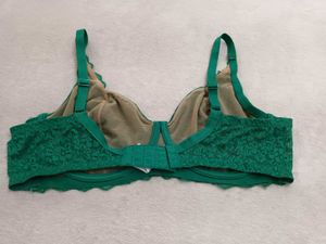 Lace Bralette - Emerald Green