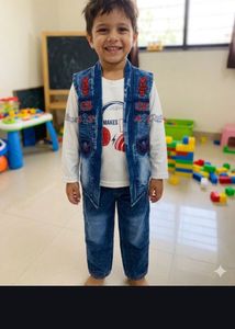 combo of Stylish Denim Co-ord Set for Boys