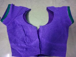 Saree With Stitched Blouse