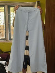 Light Blue Wide Leg Pants