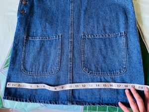 Denim Overall Dress