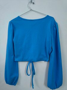 Trendy Ruched Crop Top
