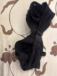 Classic  Black wired  multiway wear Bra