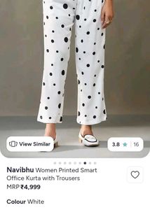 Women's Polka Dot  Pure ✨Cotton Pant