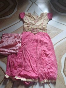 Beautiful Pink Kurta Set with pants