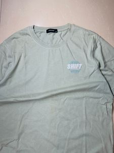 Pale Green Graphic T-Shirt