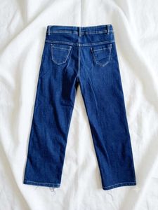 High Waisted Wide Leg Denim Jeans