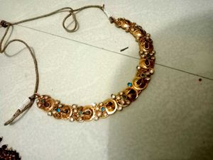 Exquisite Kundan Necklace Set combo