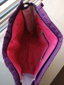 Vintage Purple Tote Bag
