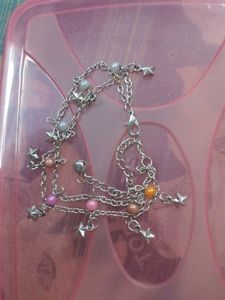 Star & Pearl Charm bracelet