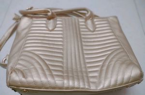 Gold Tote Bag