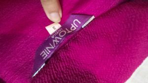 Uptownie Magenta Pink Collared Polo Top