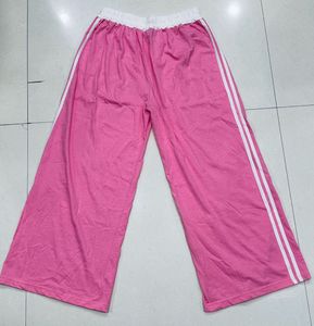 Pink Wide Leg Lounge Pants
