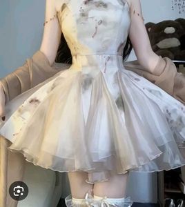 Elegant White Floral dress