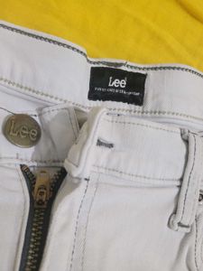 Lee Stylish White  Jeans
