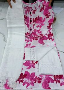 2 Floral Print Salwar Kameez Set
