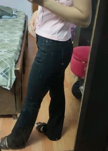 Here &amp; Now Black Boot Cut Denim