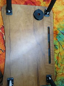 Wooden Study Table with Cup Holder