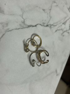 Set of 4 Cute Rings