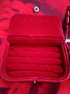 Red Velvet Jewelry Box