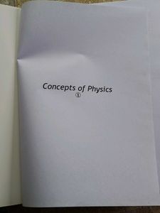 Concepts of Physics Book by Hc verma  Vol 1