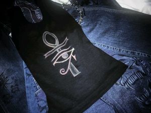 Alt tank top with custom designs