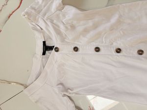 USA bought White Button-Down Mini Dress