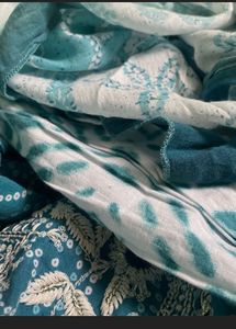 Embroidered Teal Kurta Set