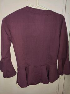 New Violet Beautiful Top