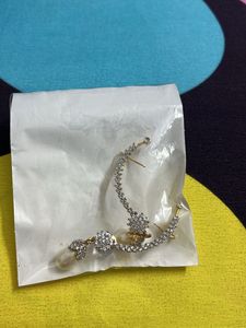 Golden Pearl Earrings