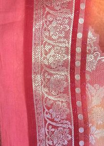 Stunning Yellow Ombre Silk Saree 🌈🌷