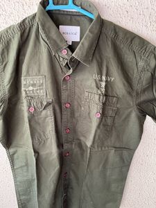 Men's U.S. Navy Short Sleeve Shirt new wdt tag