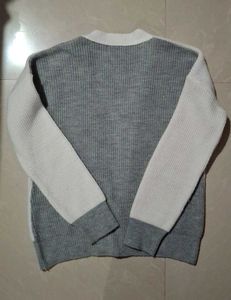 Cozy White Cardigan | Size S