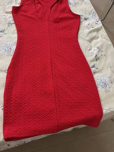 Forever 21 Red Sleeveless Dress