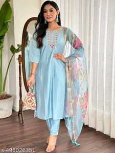 "Turquoise Temptation" kurta set