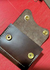 Handcrafted Leather Mini Wallet for Unisex