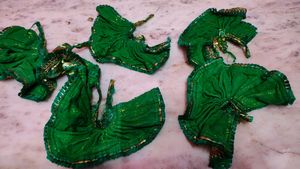 Divine Hindu Deity Idols with Shimmering Attire