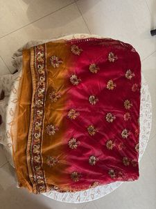 Embroidered Saree with Intricate Details