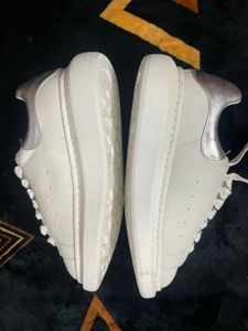 White Alexander McQueen Sneakers