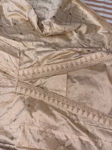 Max Beige Embroidered Kurta