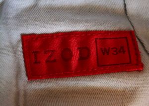 IZod American brand dstressed Denim Jeans