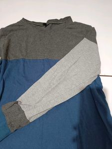 Color Block Long Sleeve Top🤍